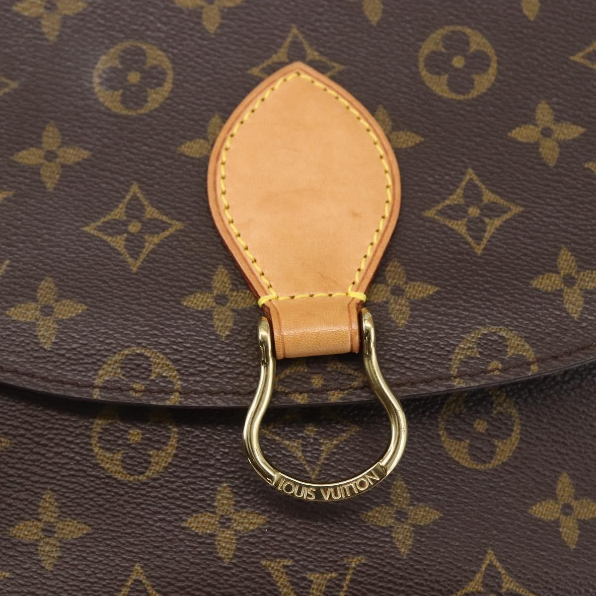 Louis Vuitton Saint Cloud Handbag Monogram Canvas