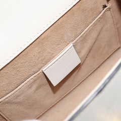 Gucci Sylvie Top Handle Bag Leather