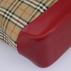 Burberry Nova Check Tote canvas check pattern