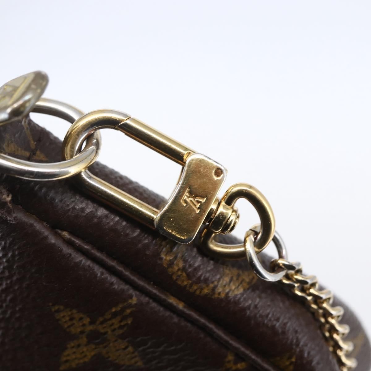 Louis Vuitton Pochette Accessoires Limited Edition Christmas Animation Monogram Canvas