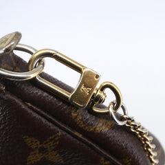 Louis Vuitton Pochette Accessoires Limited Edition Christmas Animation Monogram Canvas