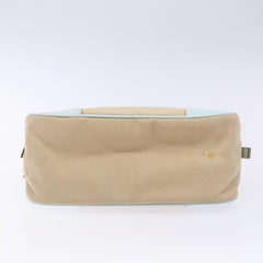 Prada Bauletto Bag Canvas with Leather