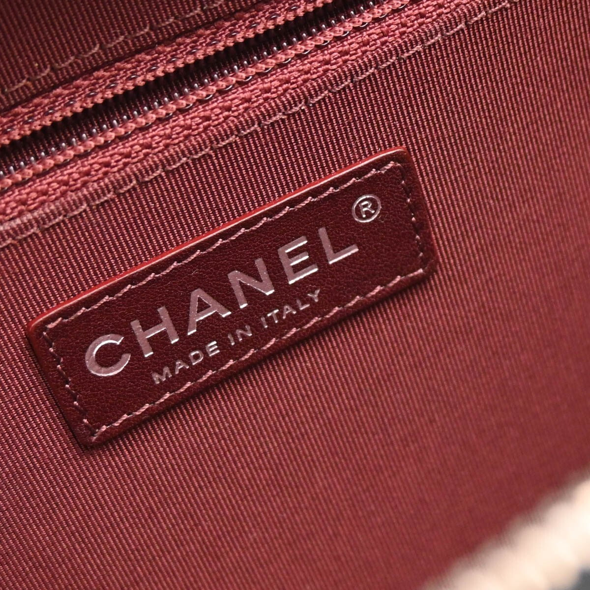 Chanel Coco Boy Camera Bag Quilted Leather