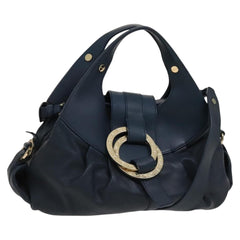 Bvlgari Chandra Hobo Leather