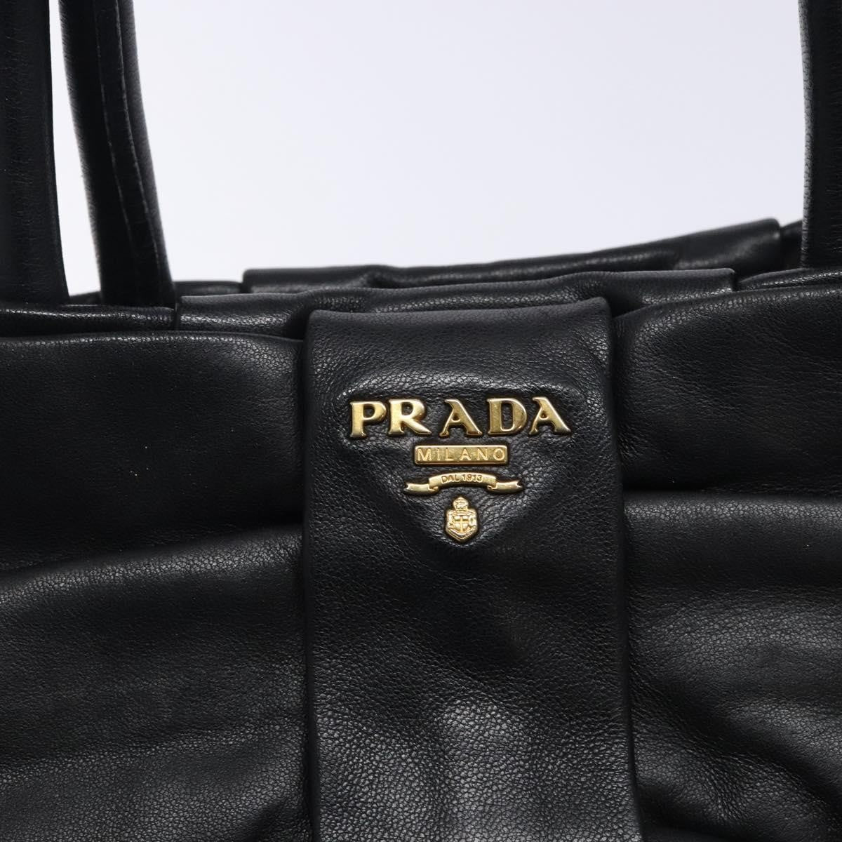 Prada Bow Tote Leather
