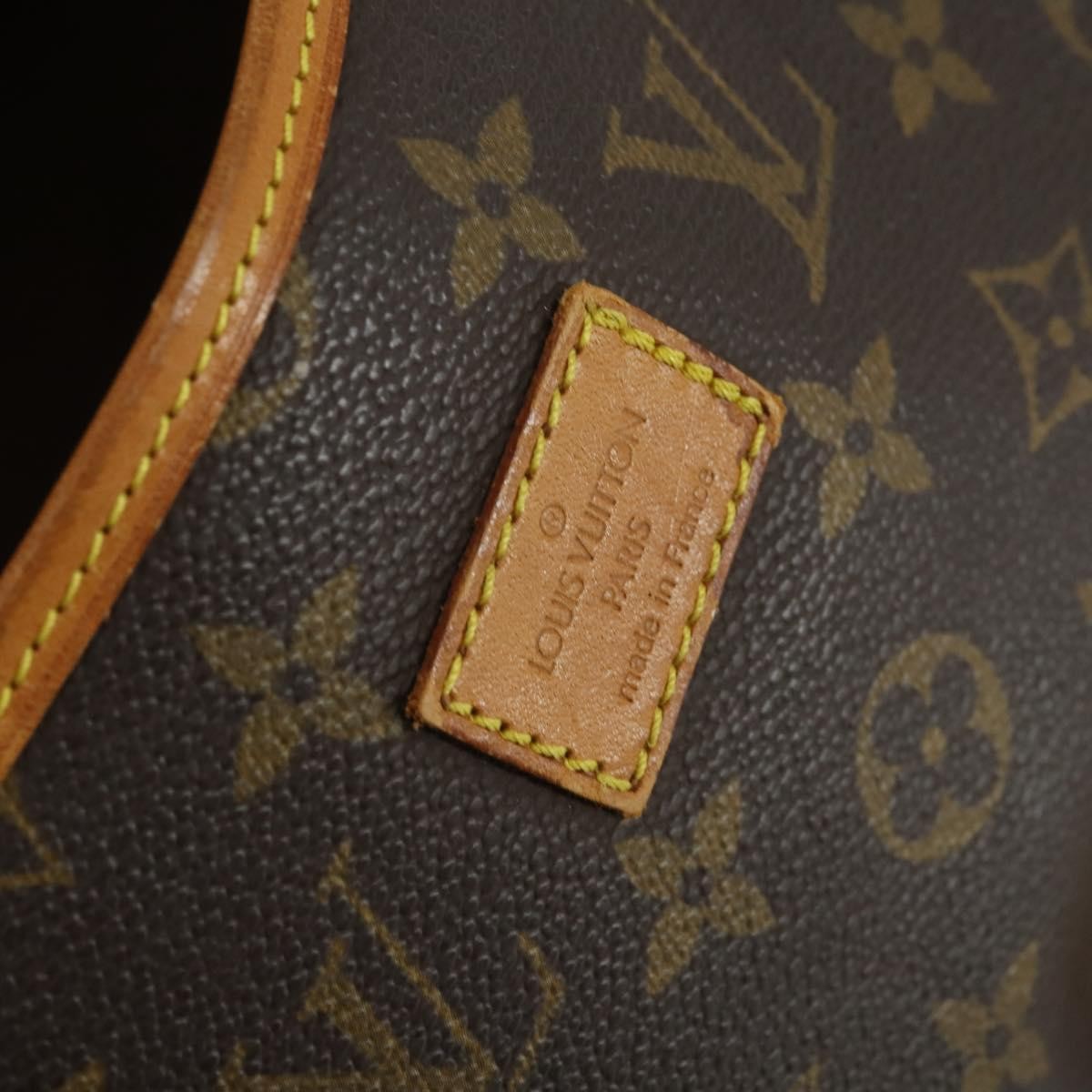 Louis Vuitton Saumur Handbag Monogram Canvas