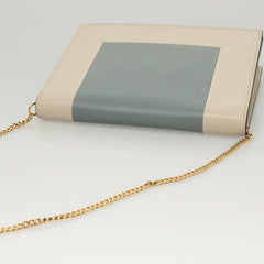 Celine Chain Shoulder Bag Leather