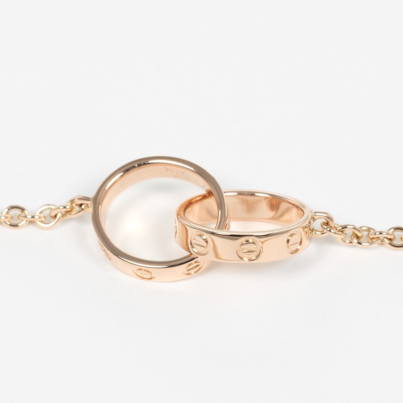 Cartier Baby Love Necklace 18K Pink gold
