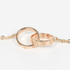 Cartier Baby Love Necklace 18K Pink gold