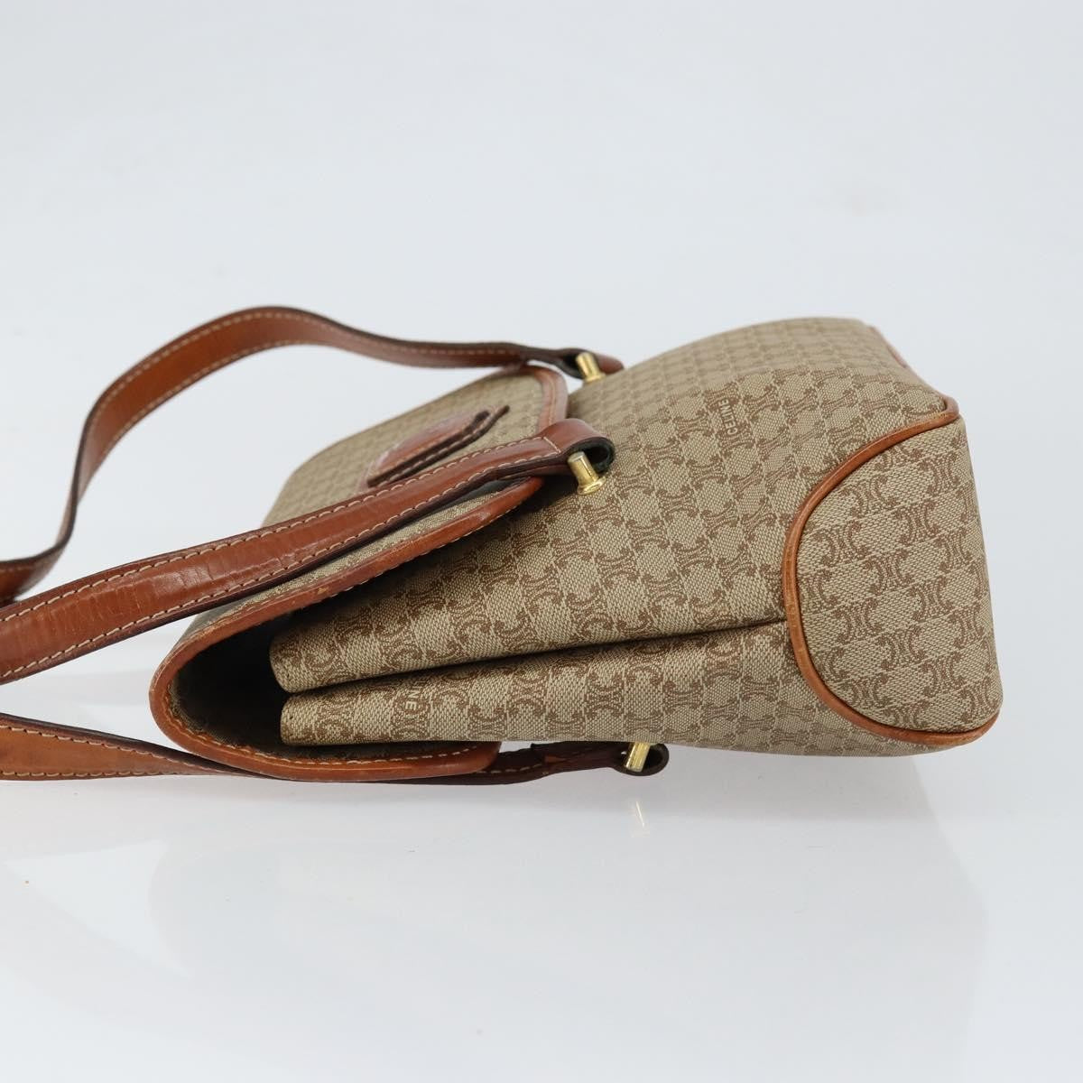 Celine Vintage Macadam Handbag Canvas