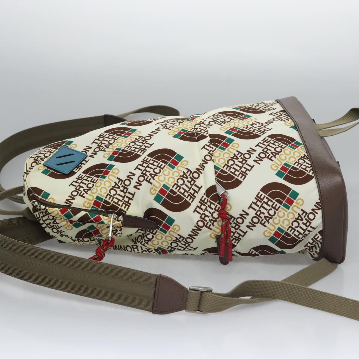 Gucci Gucci x The North Face Zip Backpack Printed Nylon