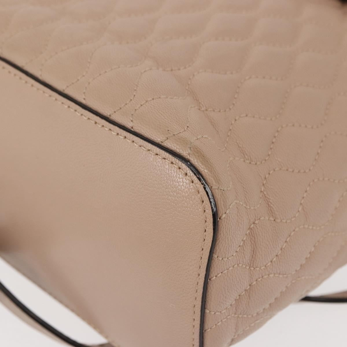 Bally Vintage Backpack Quilted Leather