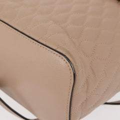 Bally Vintage Backpack Quilted Leather