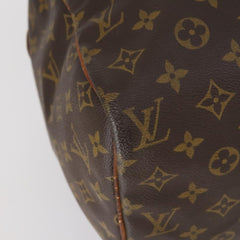 Louis Vuitton Sac Souple Handbag Monogram Canvas