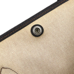 Hermes Garden Party Tote Canvas and Leather