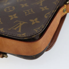 Louis Vuitton Cartouchiere Handbag Monogram Canvas