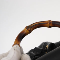Gucci Vintage Bamboo Sling Backpack Leather