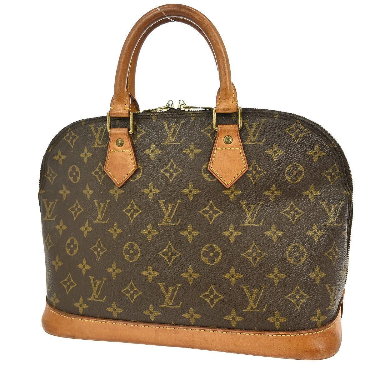 Louis Vuitton Alma Handbag Monogram Canvas