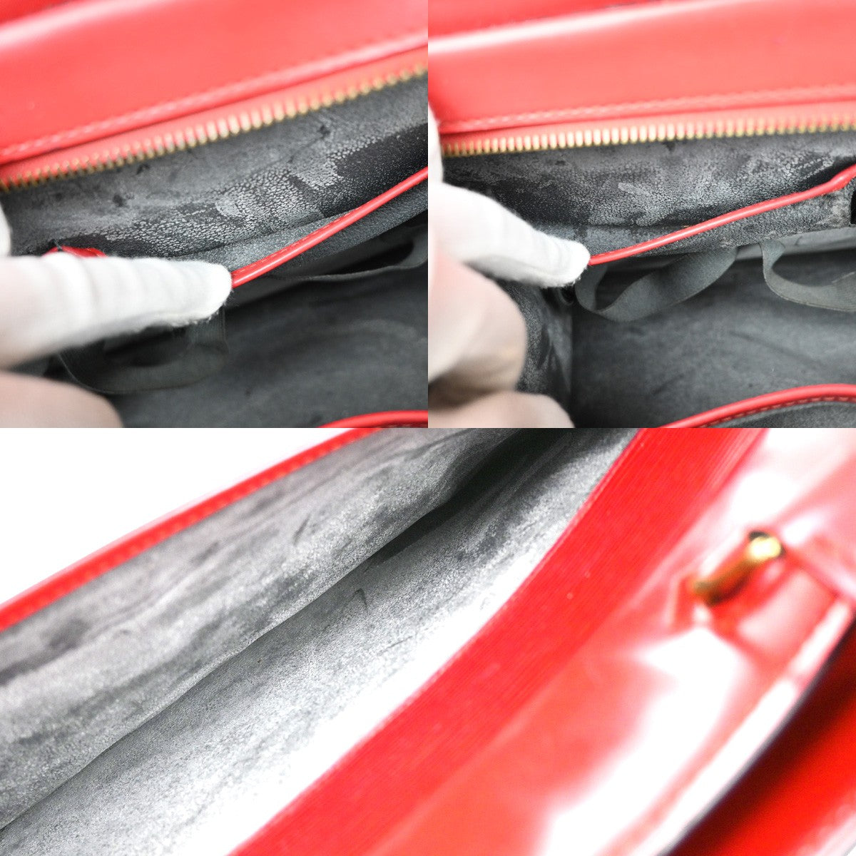 Louis Vuitton Riviera Handbag Epi Leather