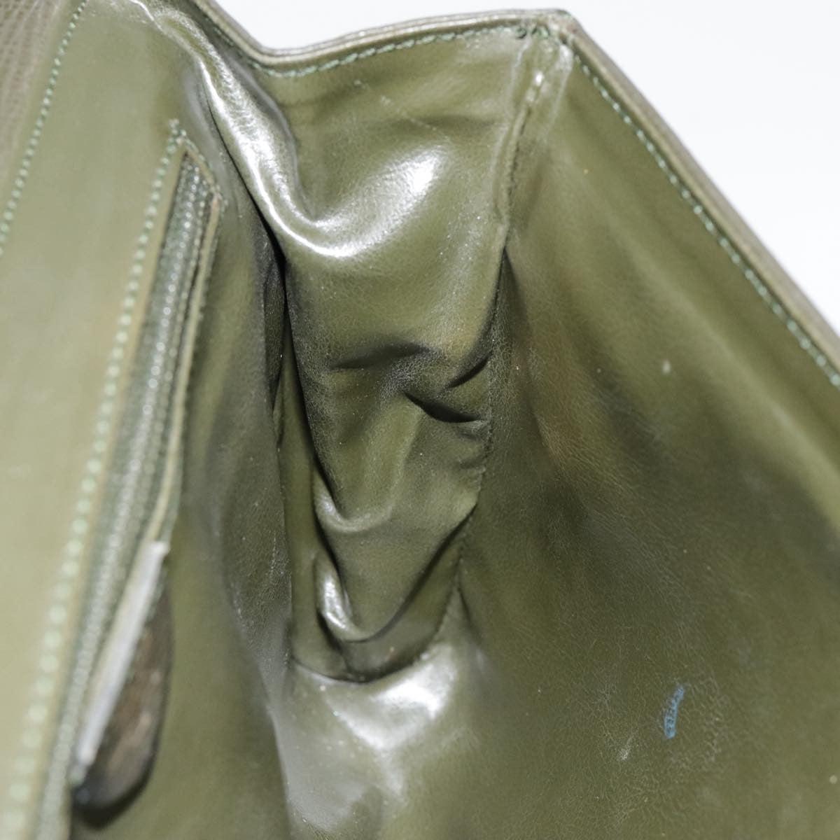 Celine Vintage Circle Logo Crossbody Bag Leather