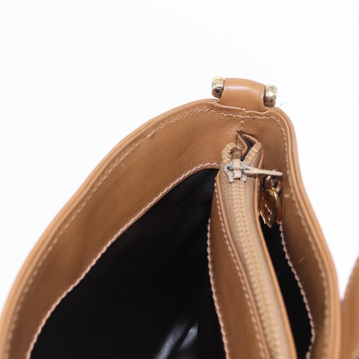 Celine Vintage Macadam Shoulder Bag Canvas