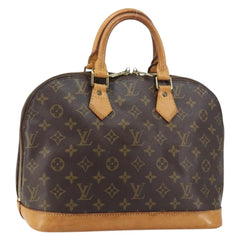 Louis Vuitton Alma Handbag Monogram Canvas