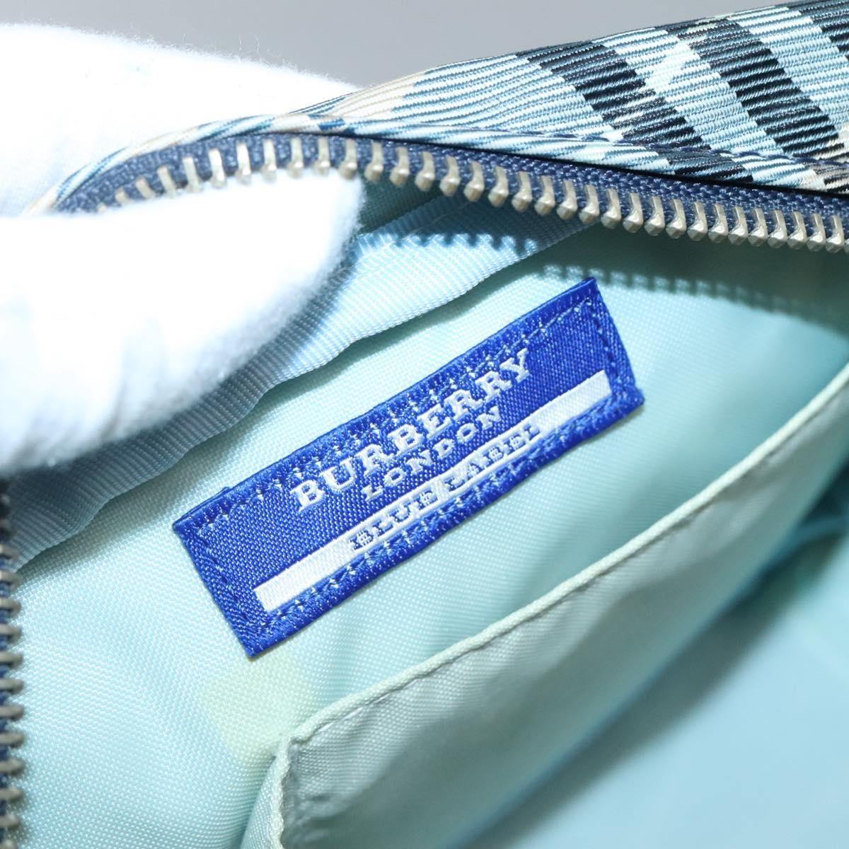 Burberry Nova Check Blue Label Nylon