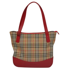 Burberry Nova Check Handbag Nova Check Canvas