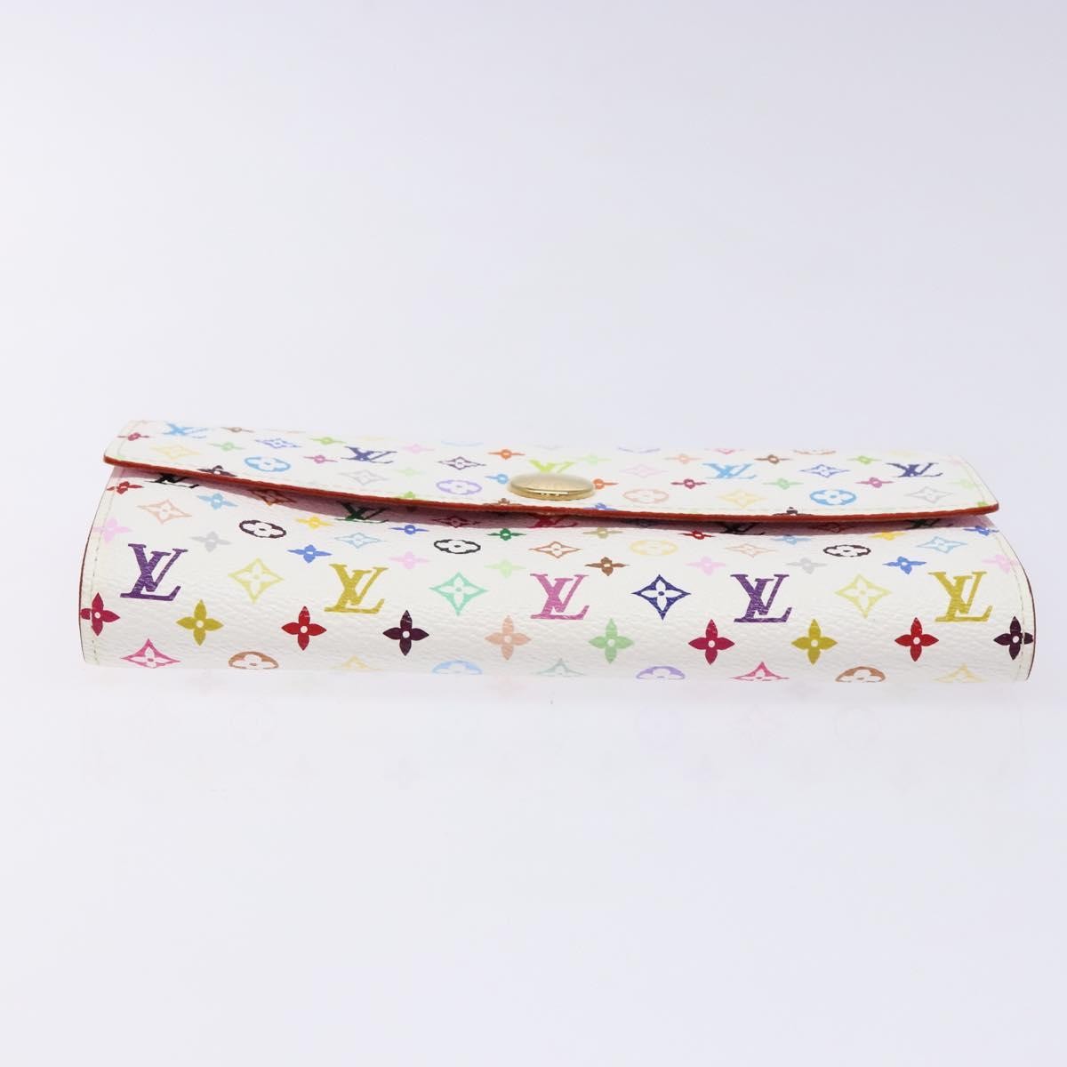 Louis Vuitton Vintage Sarah Wallet Monogram Canvas Multicolor
