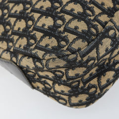 Christian Dior Vintage CD Trotter Handbag Canvas