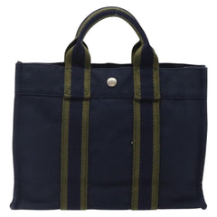 Hermes Fourre Tout Tote Canvas