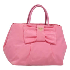 Prada Bow Tote Tessuto with Leather