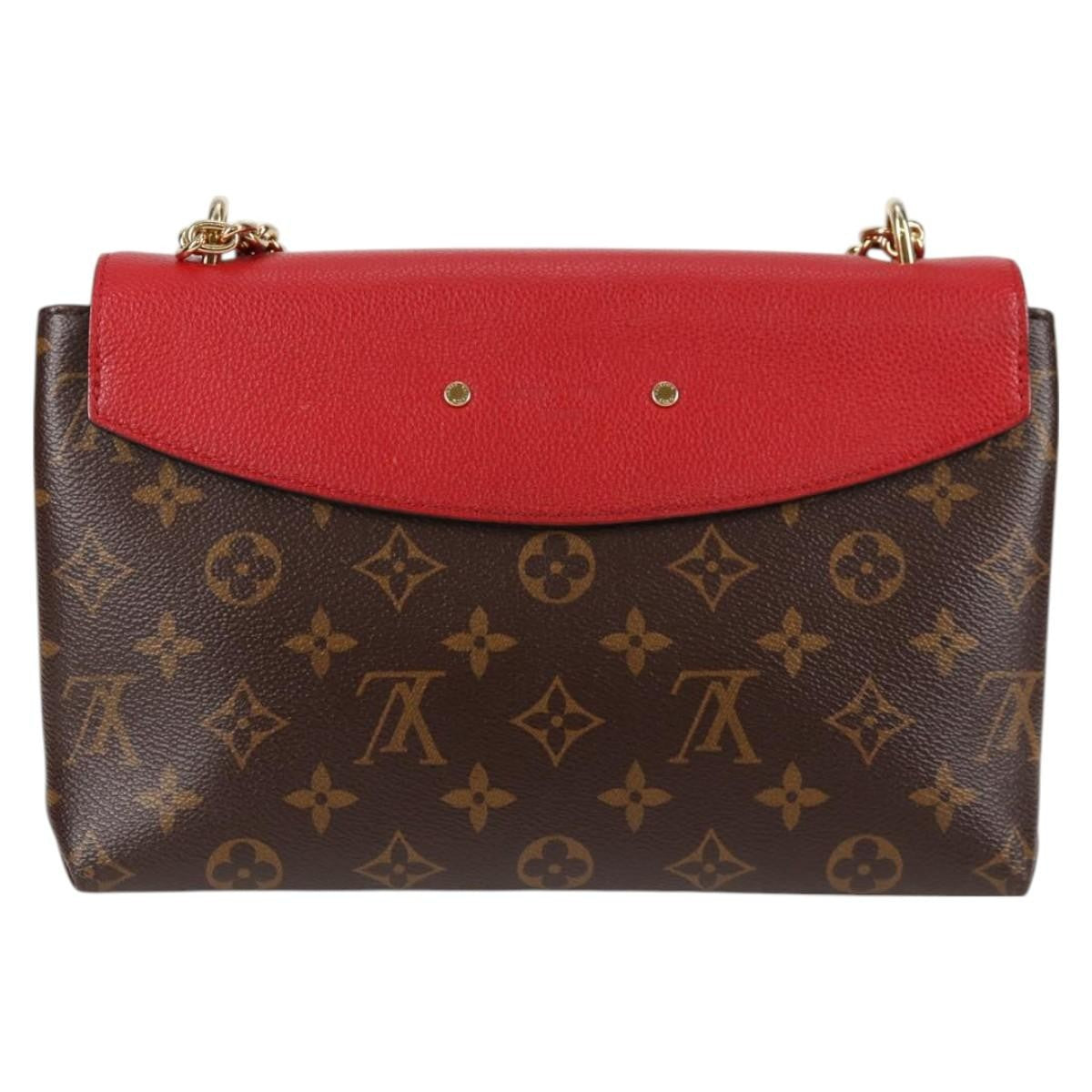 Louis Vuitton Saint Placide Handbag Monogram Canvas and Leather