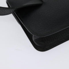 Hermes Pochette Green Waist Bag Leather