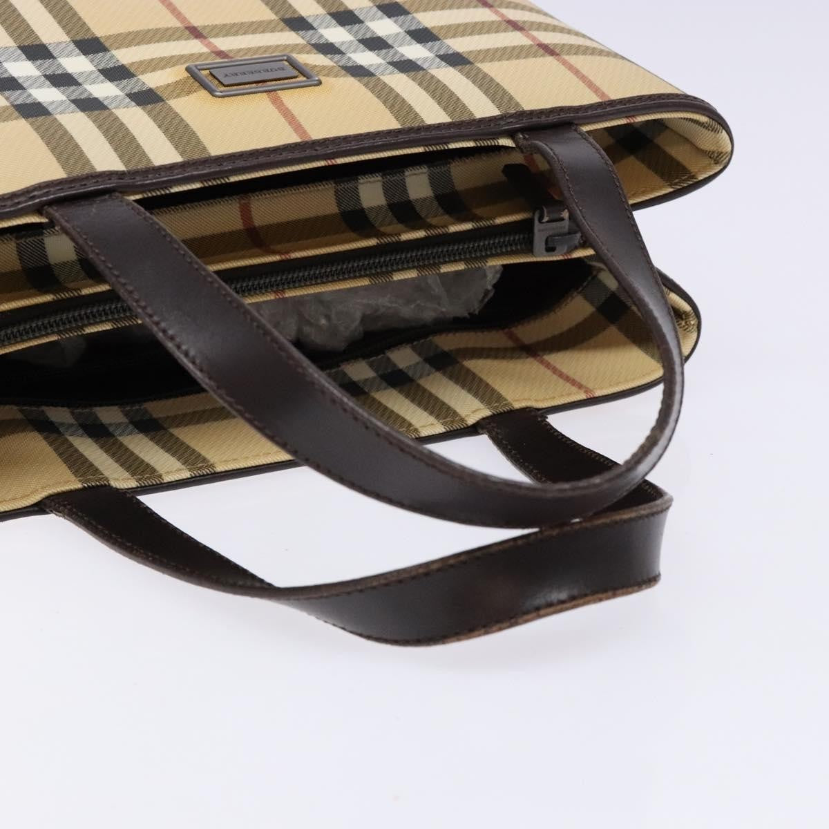 Burberry Vintage Tote Vintage Check Coated Canvas