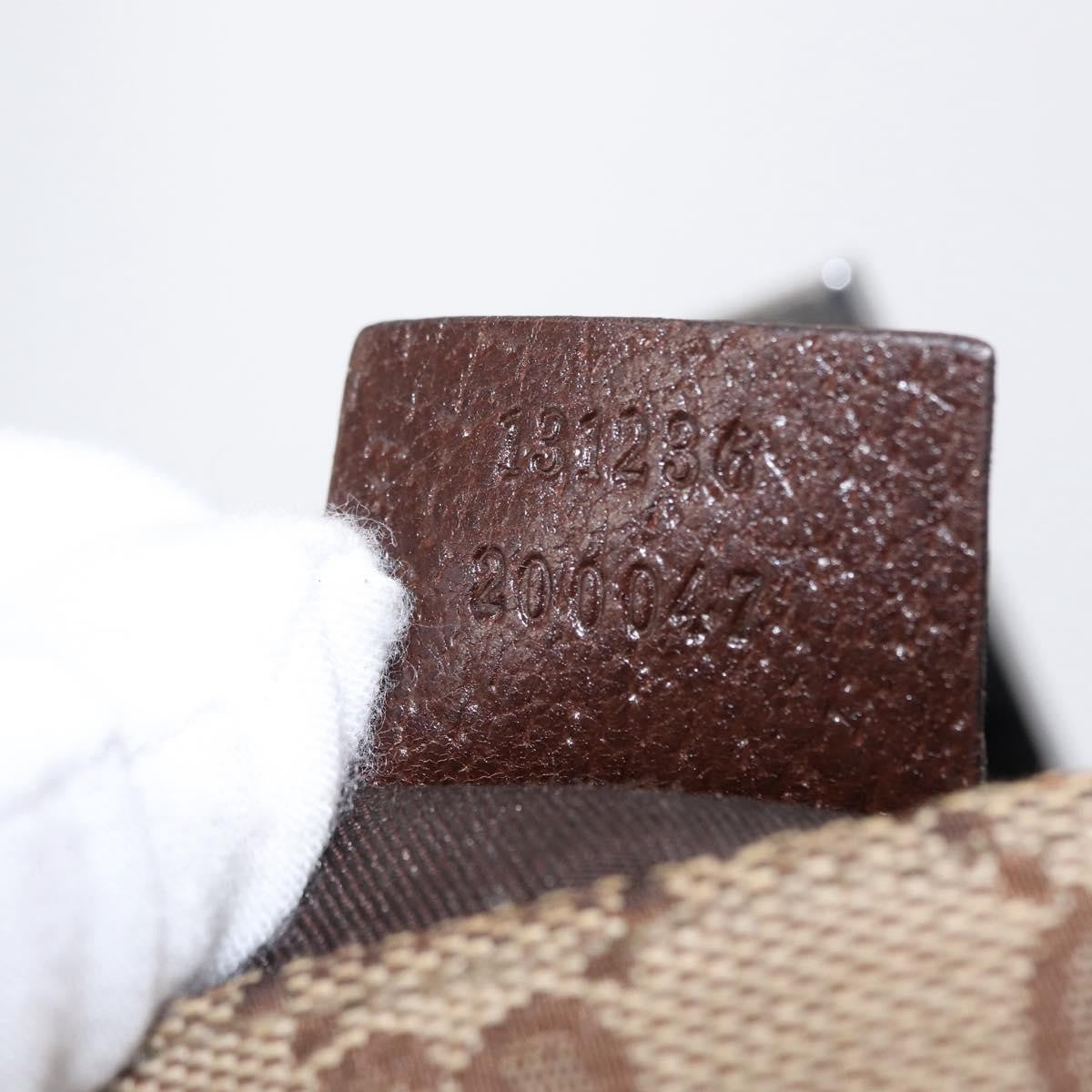 Gucci Buckle Belt Bag GG Canvas