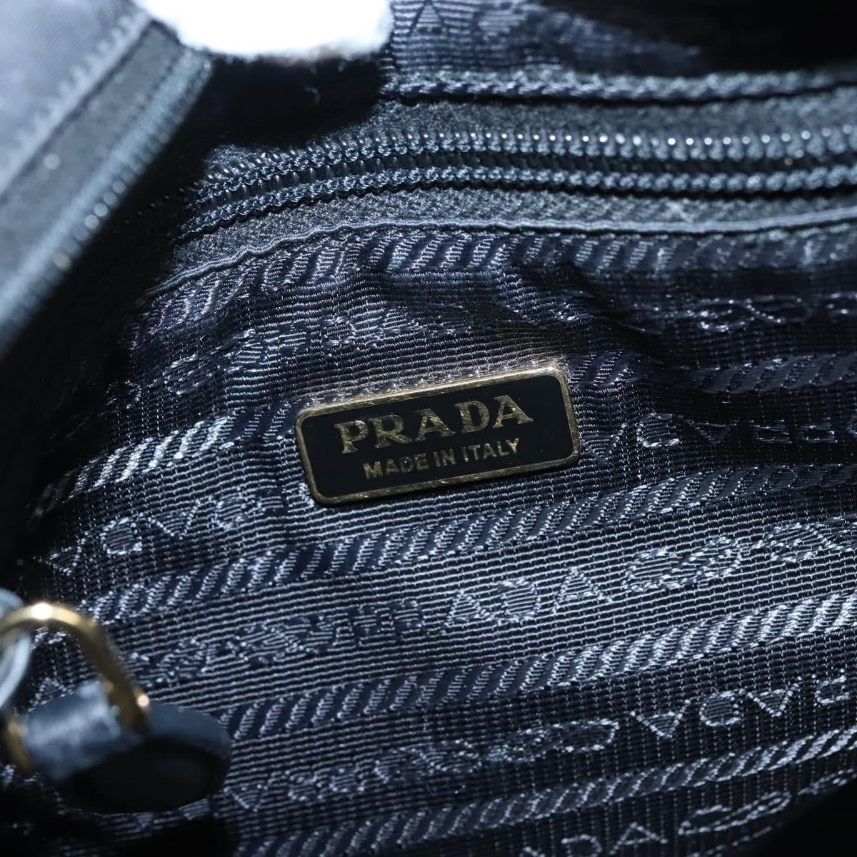 Prada Logo Bow Tote Tessuto