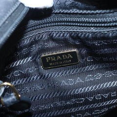 Prada Logo Bow Tote Tessuto