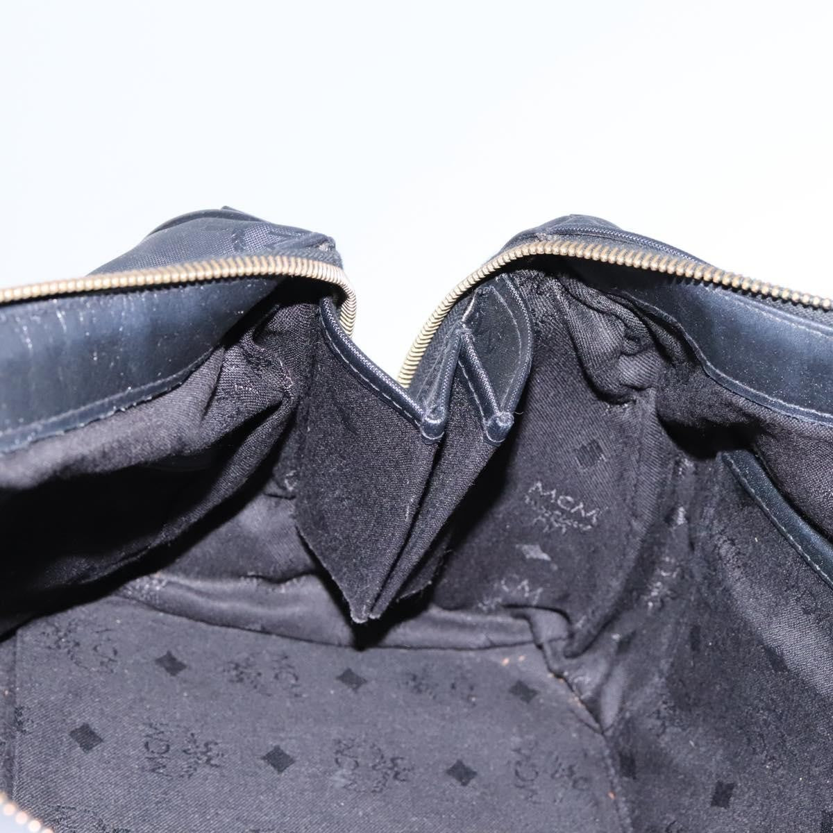 MCM Visetos logogramme Handbag Canvas and Leather