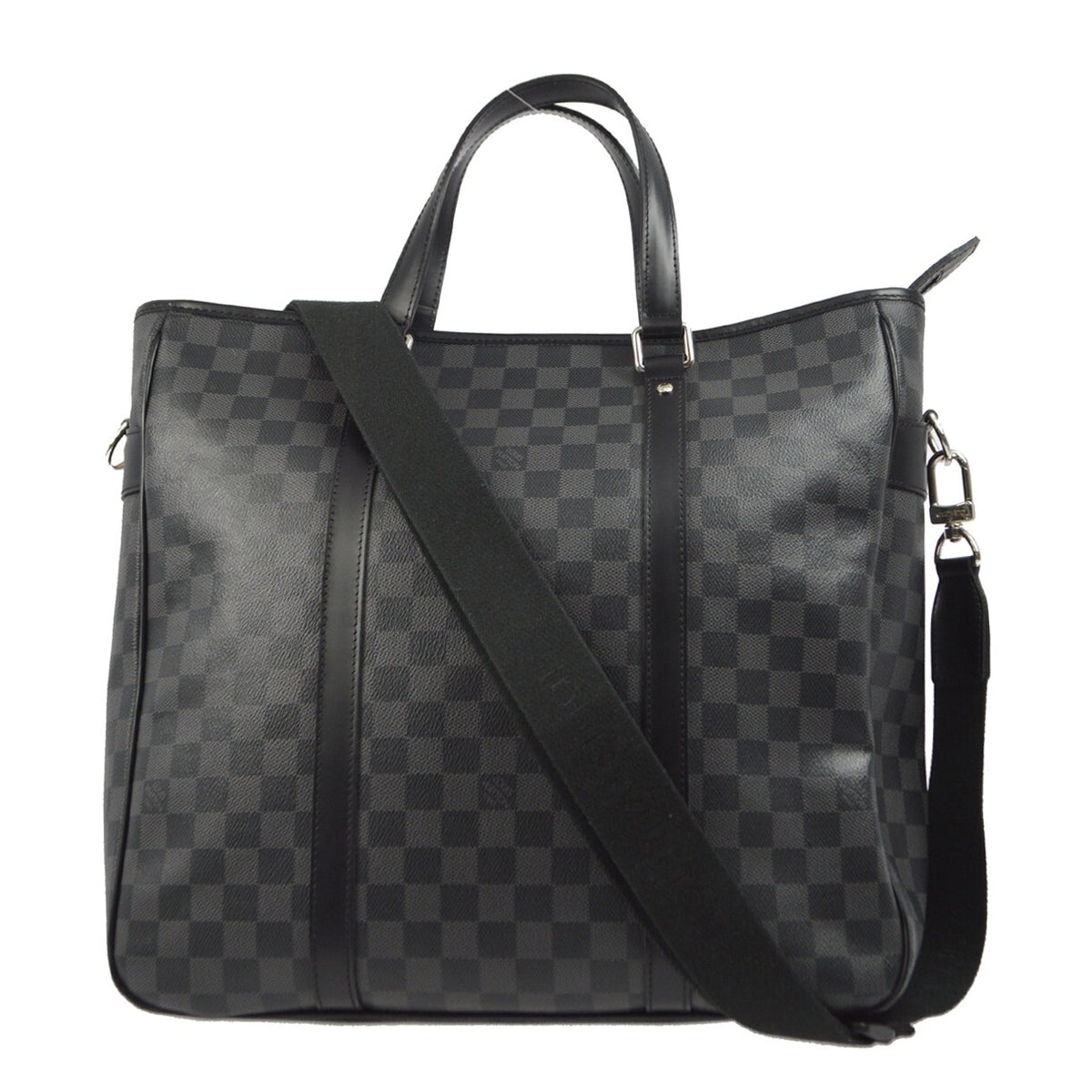 Louis Vuitton Tadao Handbag Damier Graphite