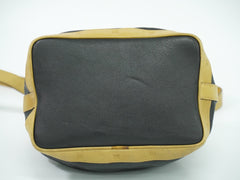 Celine Triomphe Drawstring Bucket Bag Leather