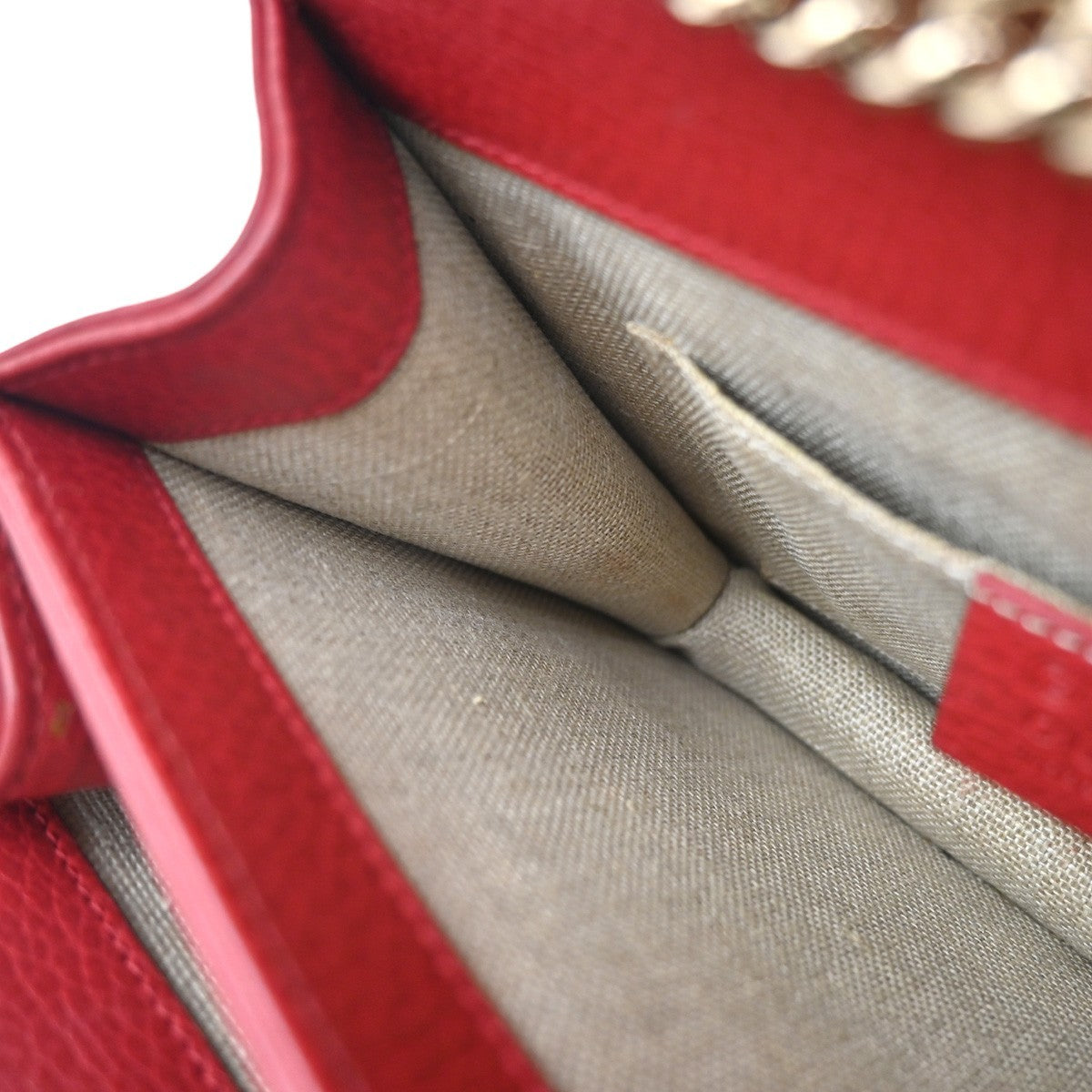 Gucci Interlocking Shoulder Bag Leather