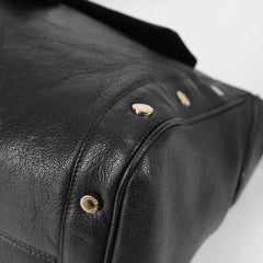 Bvlgari Chandra Top Handle Bag Leather