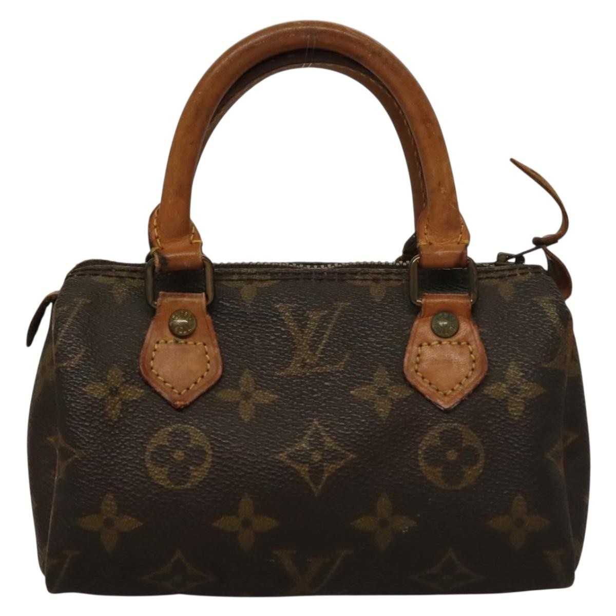 Louis Vuitton Speedy Mini HL Handbag Monogram Canvas