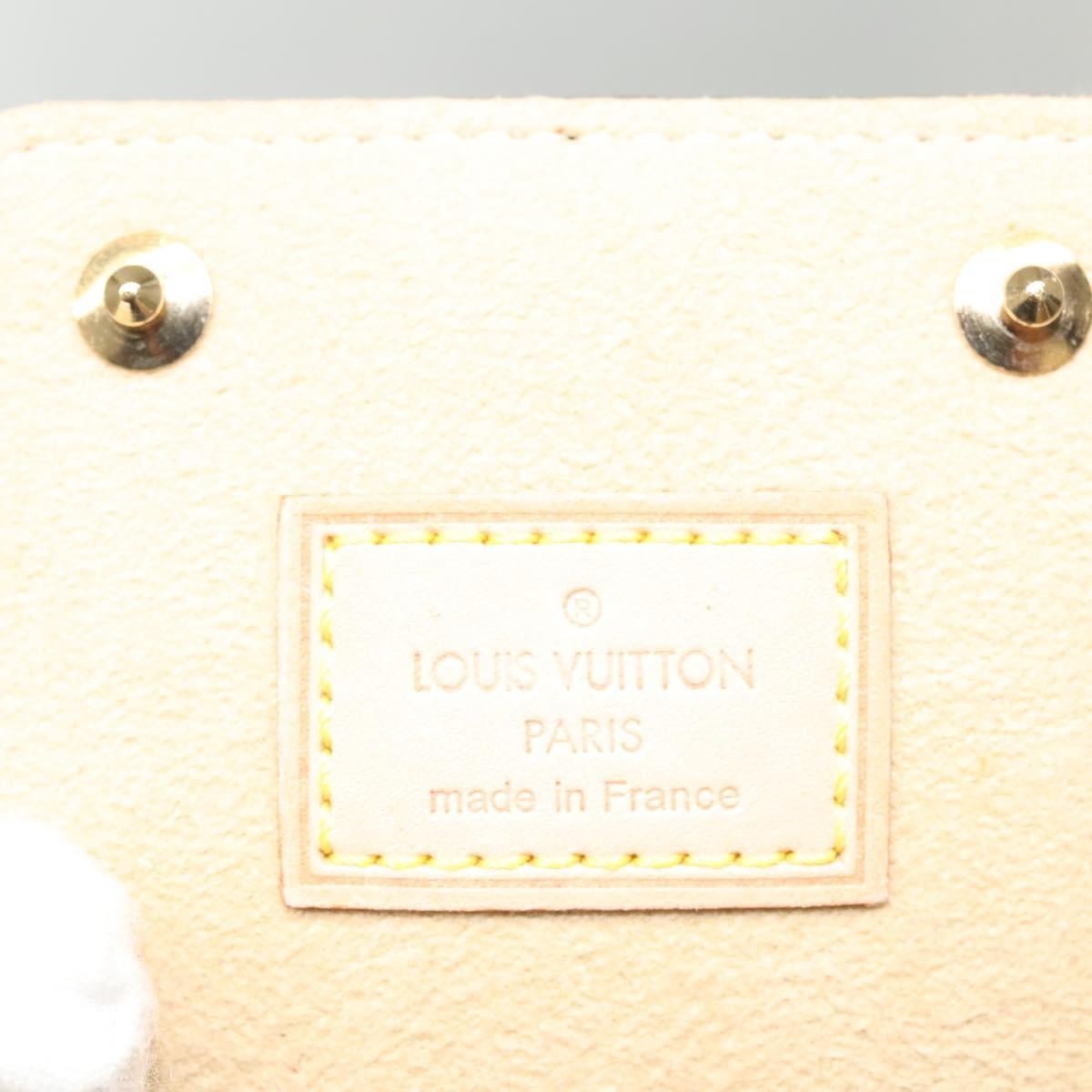 Louis Vuitton CASE JEWELRY BOX Canvas