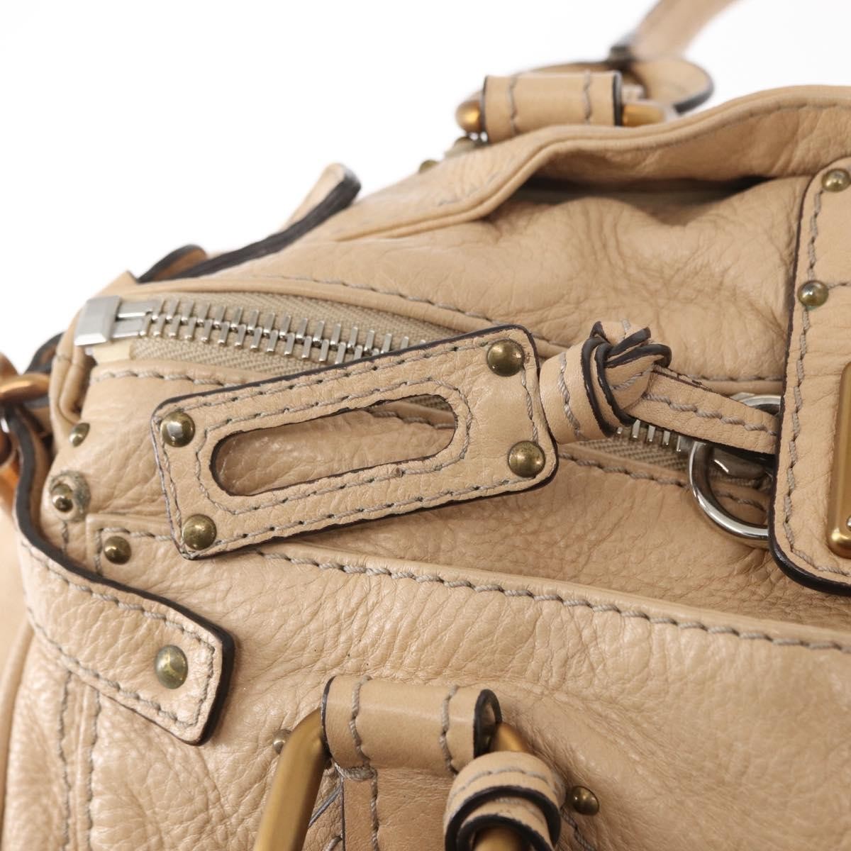 Chloe Paddington Lock Satchel Leather