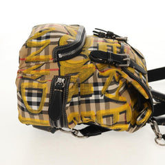 Burberry Graffiti Rucksack Backpack Vintage Check Canvas