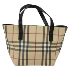 Burberry Nova Check Tote canvas check pattern