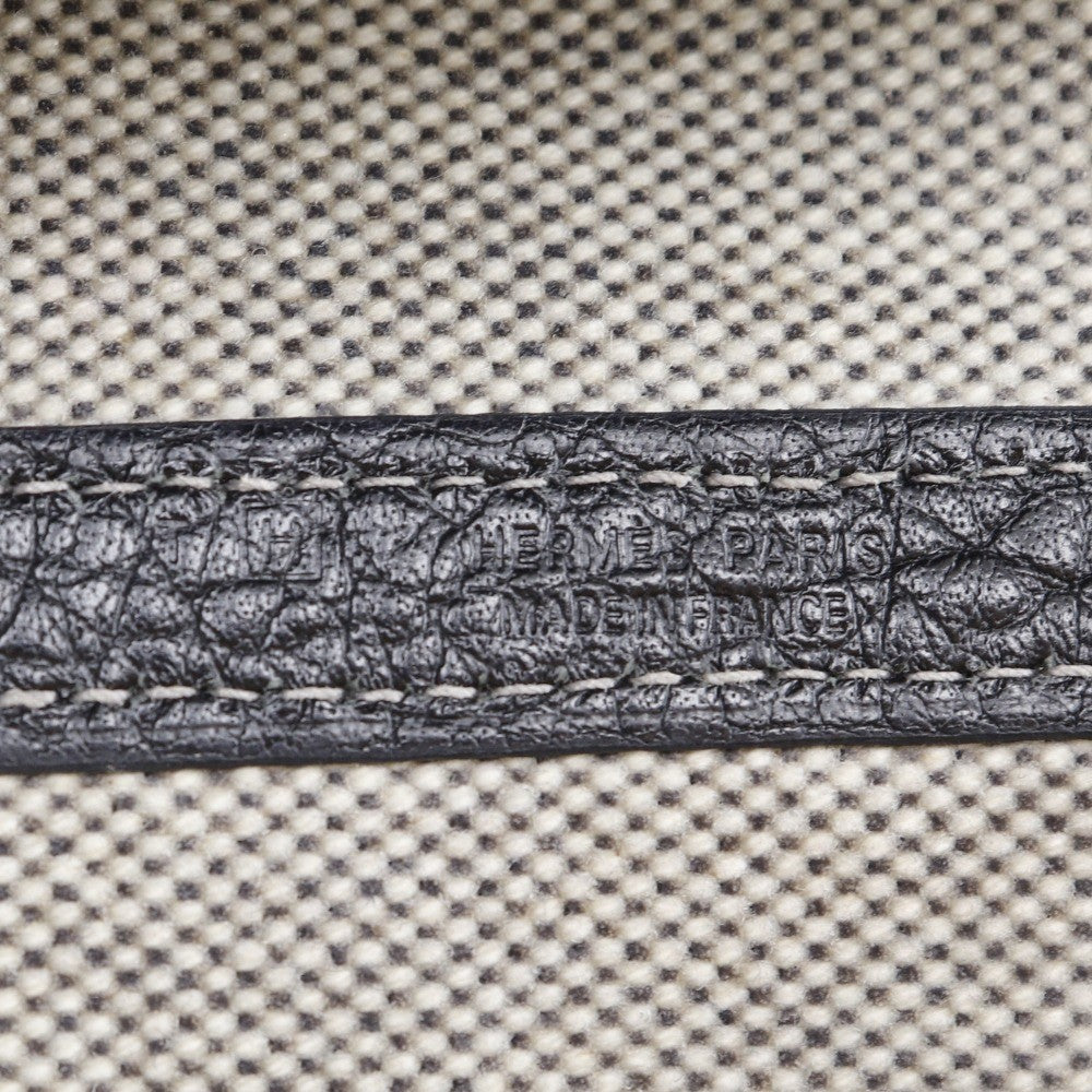 Hermes Garden Party Tote Toile and Leather