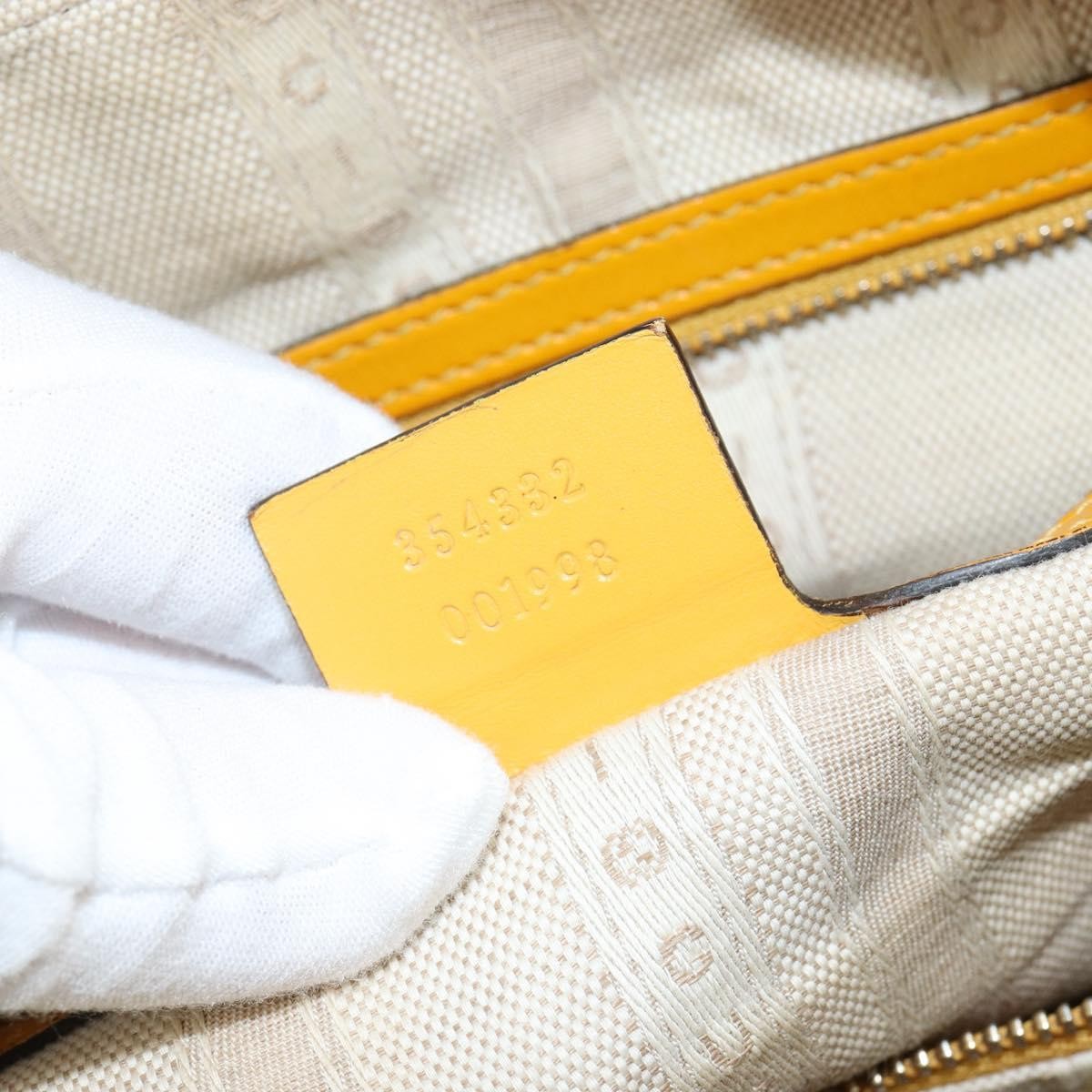 Gucci Bright Top Handle Bag Diamante Leather